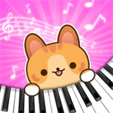 猫咪钢琴方块